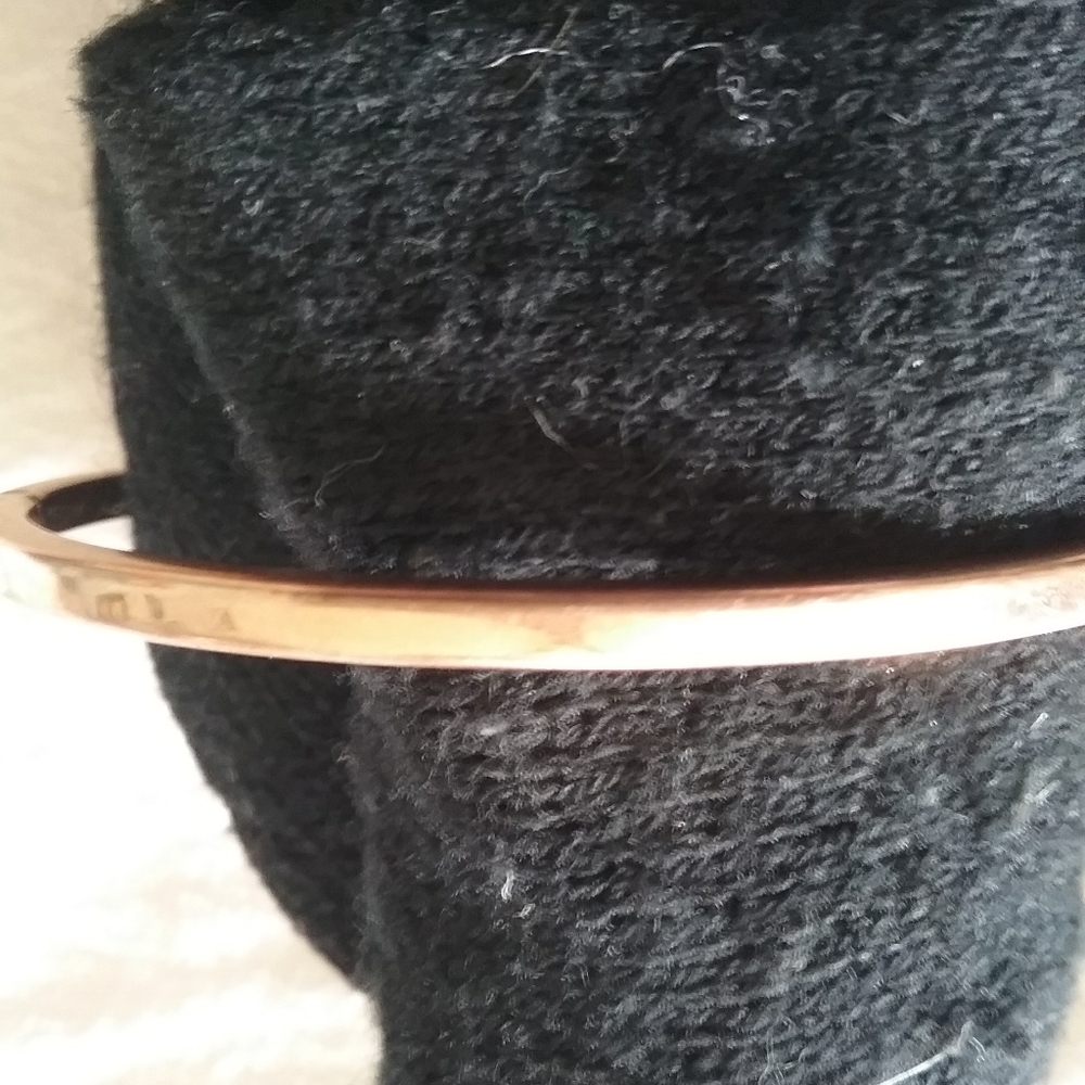 Hinged Rose Gold Bracelet